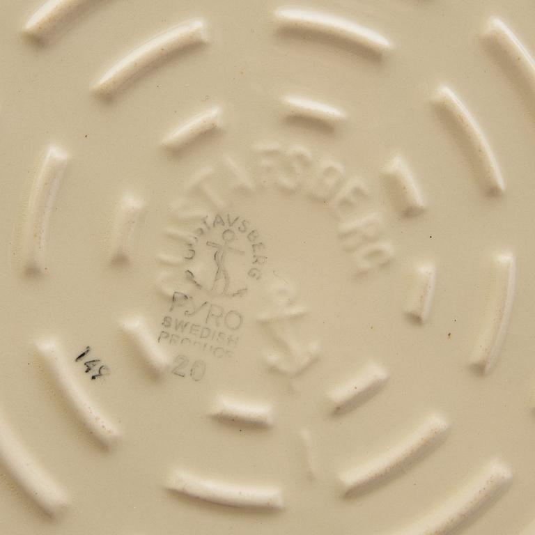 Wilhelm Kåge, designs 12 pieces "Pyro" Gustavsberg mid-20th century.