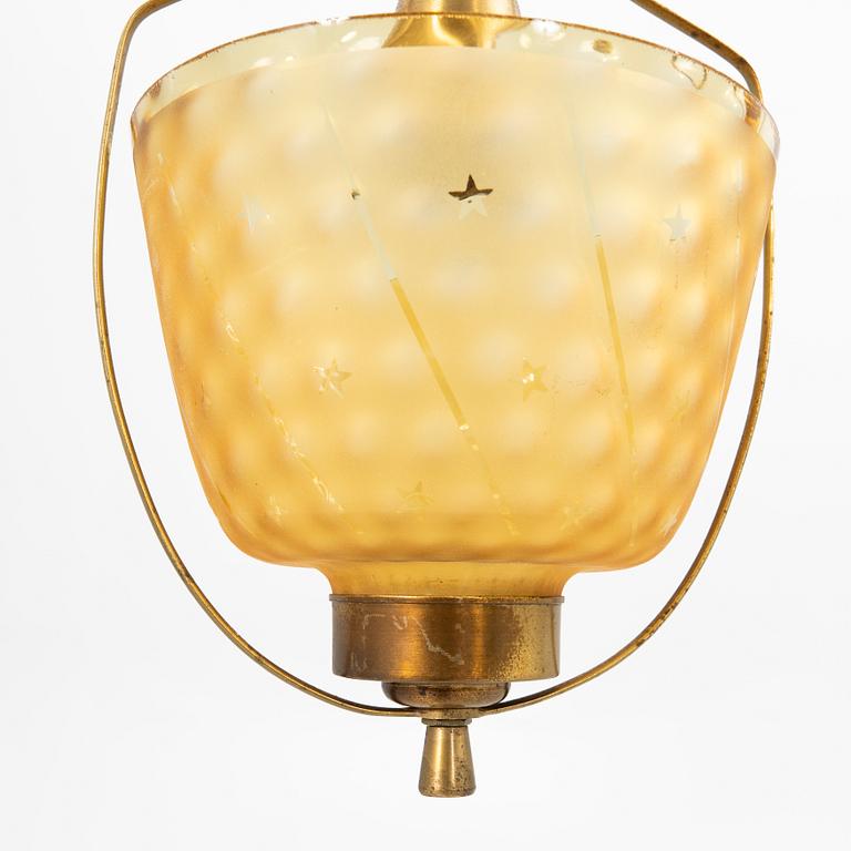 Ceiling lamp, Swedish Modern, 1940s.