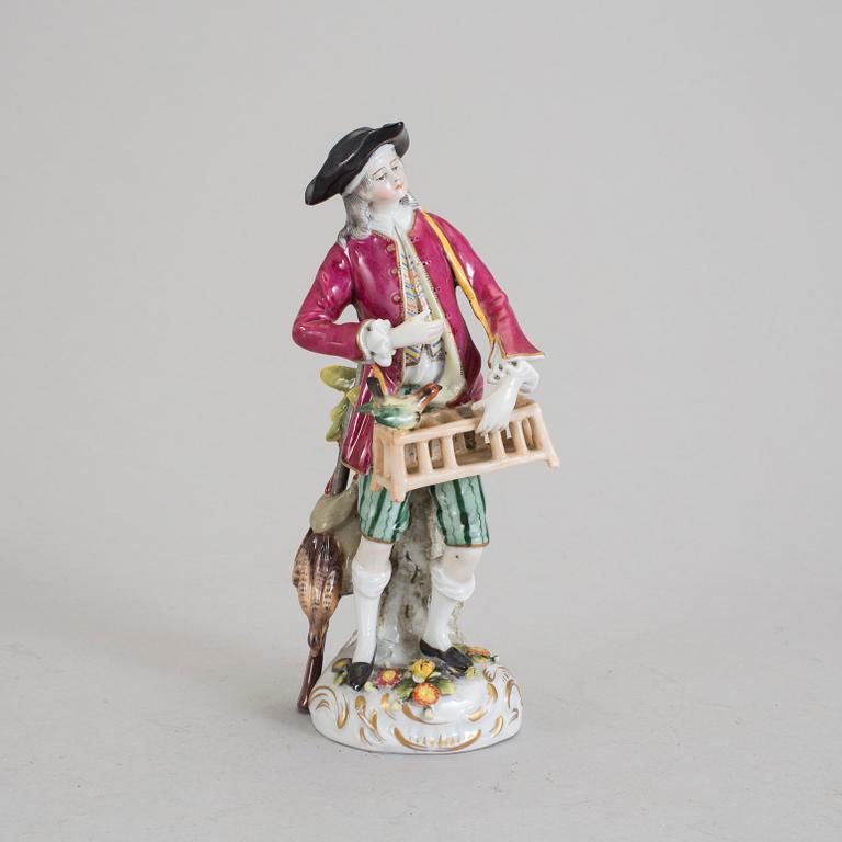 FIGURIN, porslin, Höchst, Tyskland, omkring sekelskiftet 1900.