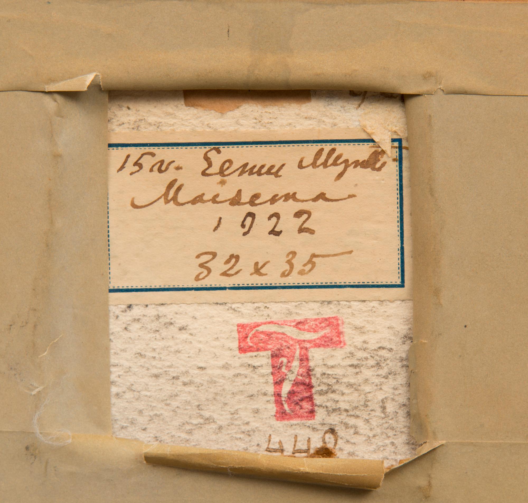 mixed media, signed and dated -22.