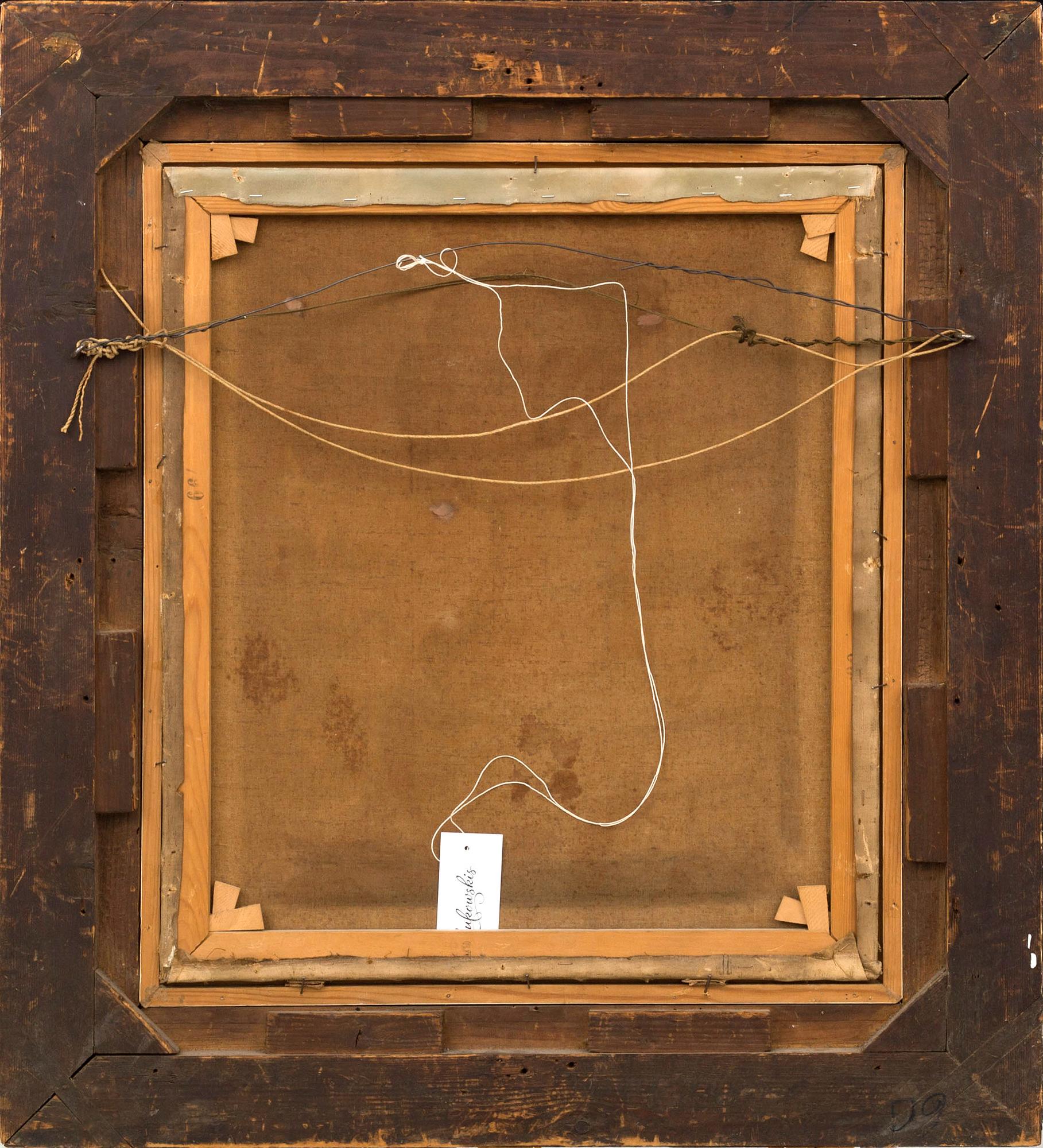 PAUL LINKE, oil on canvas, signed.