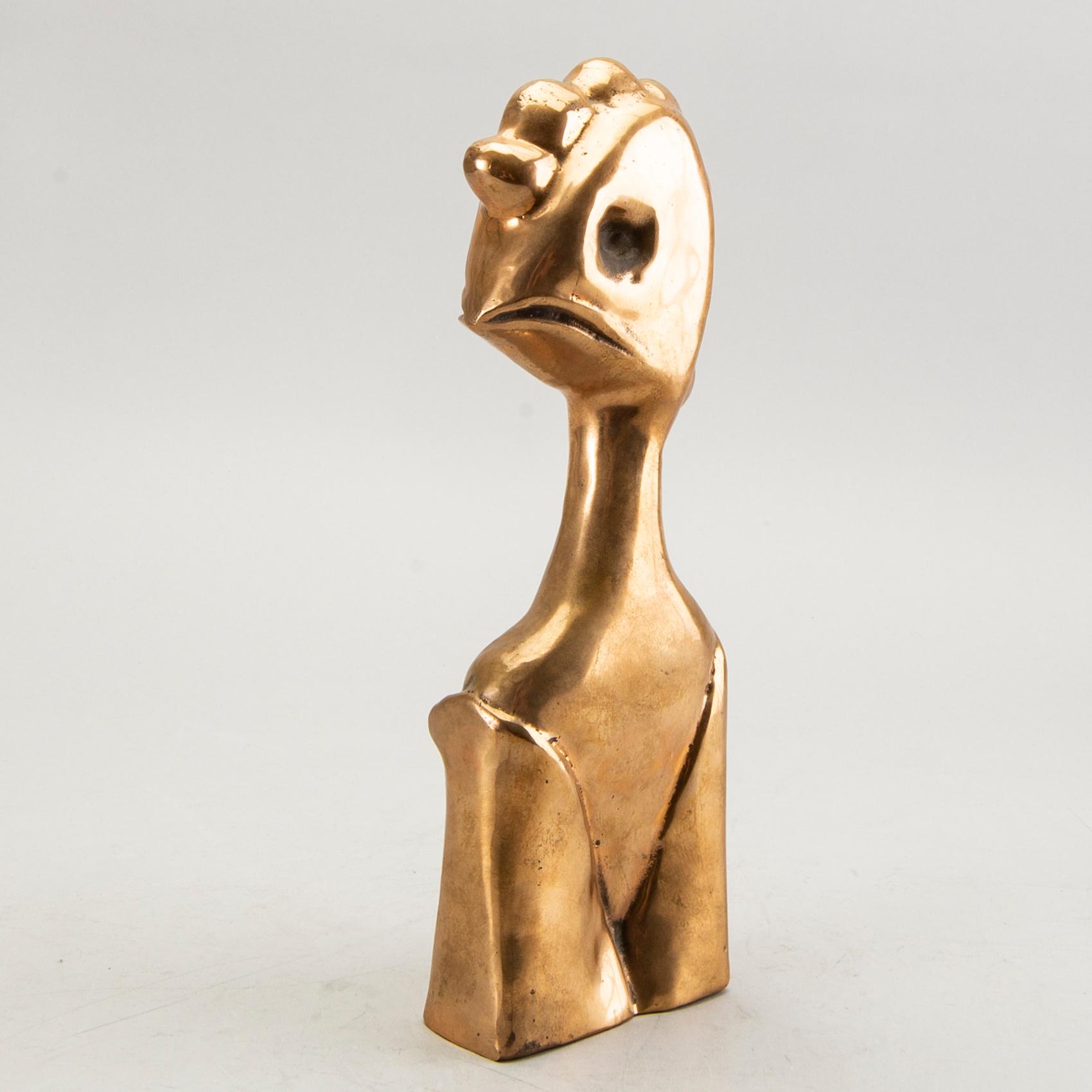 Svend Ritter, a bronze sculpture.