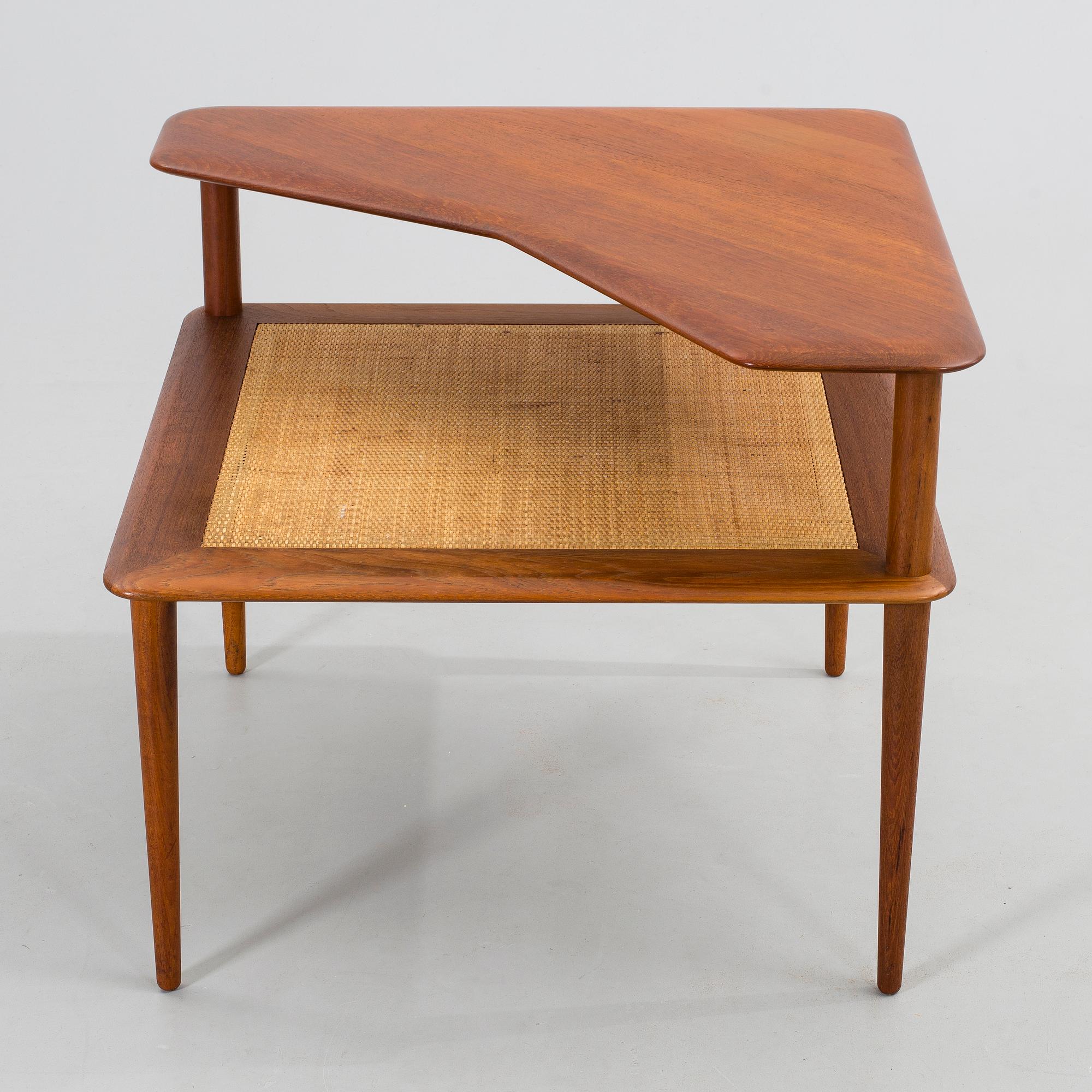 PETER HVIDT & ORLA MØLGAARD NIELSEN, soffgrupp 3 dlr, "Minerva", France & Son, Danmark, 1950/60-tal.