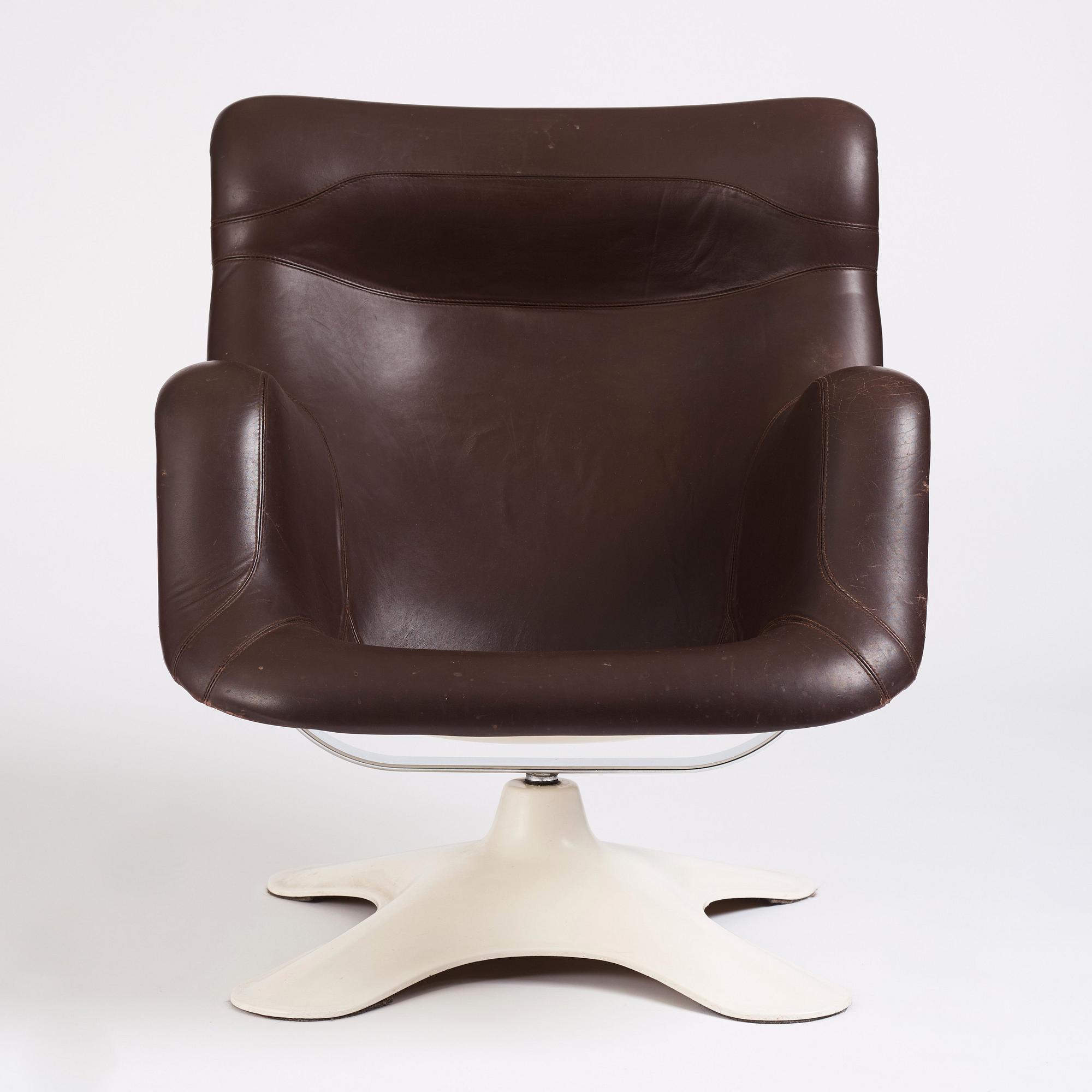 Yrjö Kukkapuro, a "Karuselli" easy chair, Haimi, Finland 1970s.