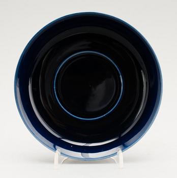KAFFEKOPPAR MED FAT, 5 st, porslin, "Eden", Marianne Wessman, Rörstrand.