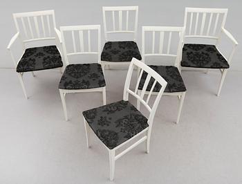 MATGRUPP, 7 delar, "Talavid", Carl Malmsten, Waggeryds, 1900-talets andra hälft.