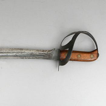 HUGGARE, marin, sk klewang, Hembrug, Holland, omkring år 1900.