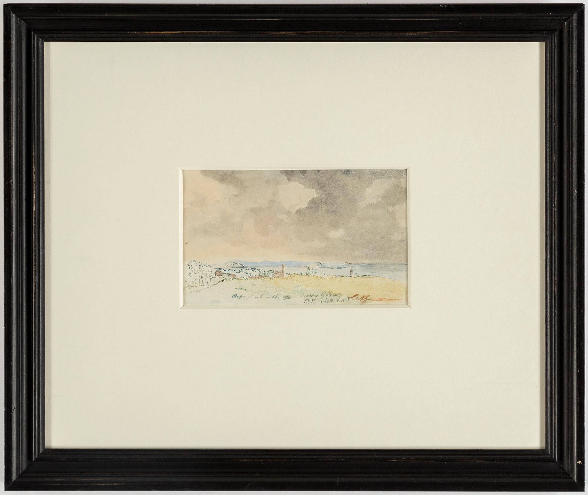 Carl Samuel Graffman, watercolour, signed.