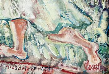 OLLE NORDBERG, olja på duk, sign o dat -77.