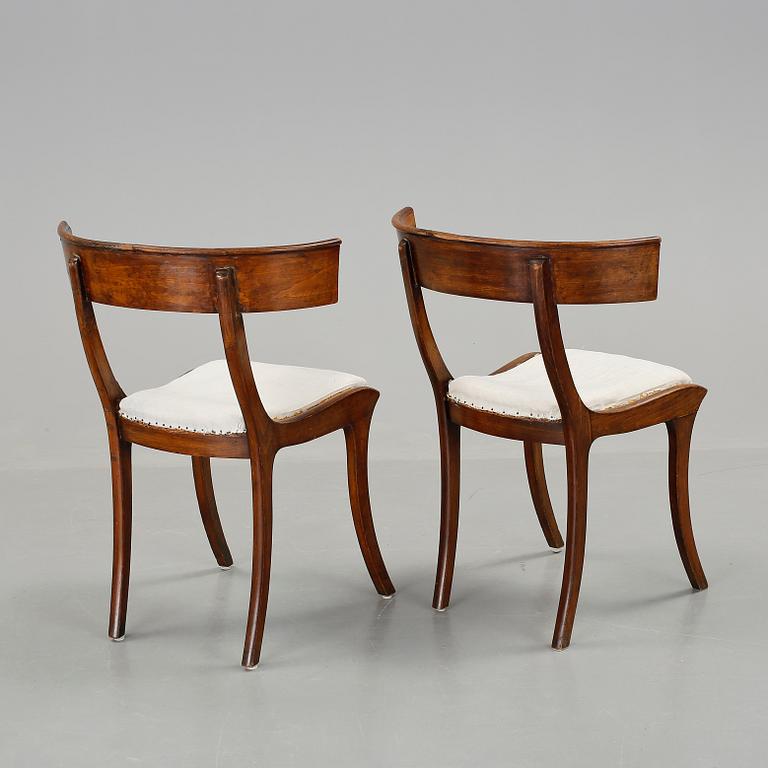 STOLAR, ett par, 1800-tal.
