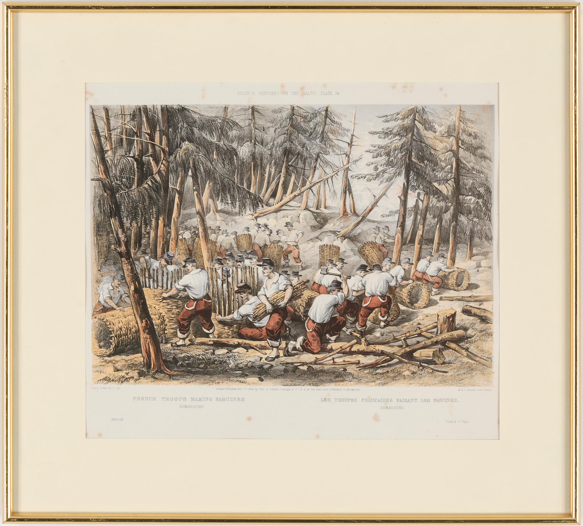 EDWIN T DOLBY, efter, litografi.