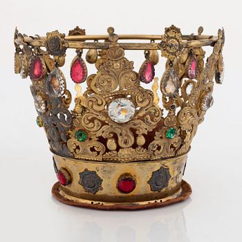 A wedding crown, FA Eneroth Stockholm 1855.