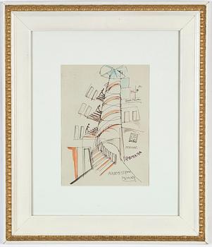 John Jon-And, mixed media. Executed 1921.