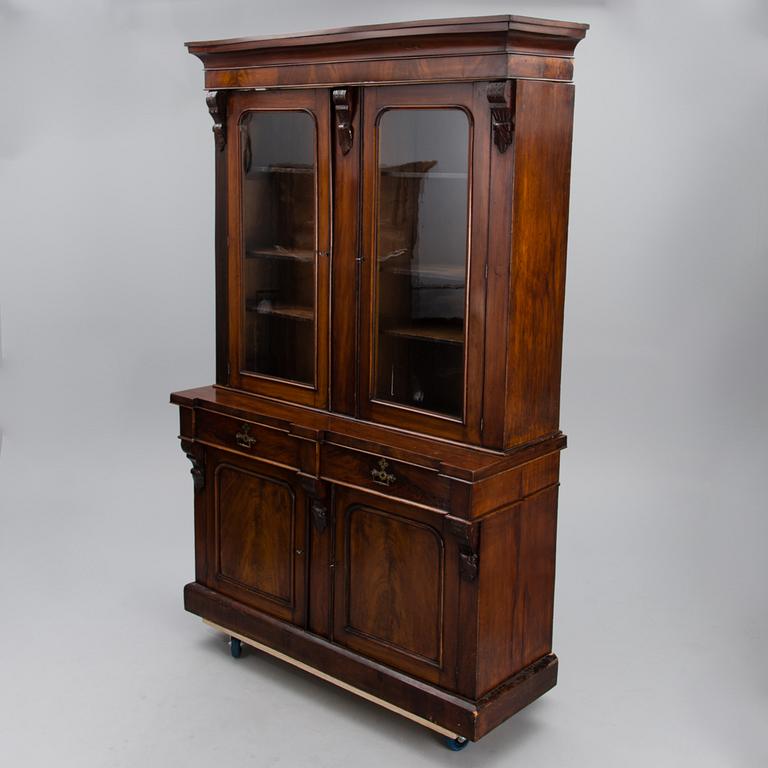 A late 19th century Russian book cabinet.