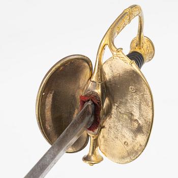 French sword, 19th century, for an officer.