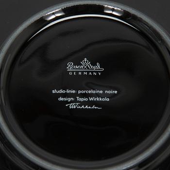 Tapio Wirkkala, A set of 15 tea cups with saucers, "Variation", Rosenthal, Studio-line, Germany 1960s.