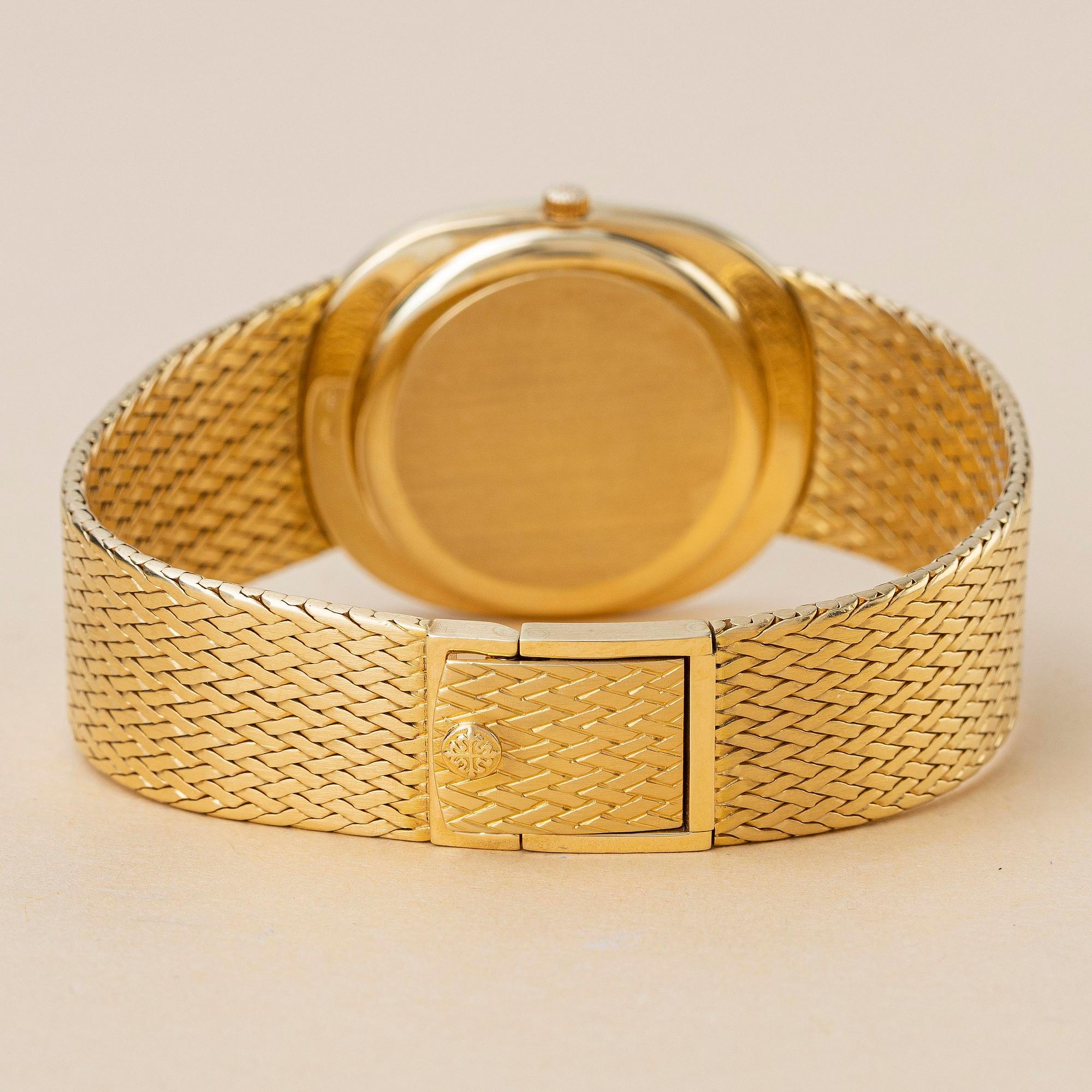 Patek Philippe, Golden Ellipse, "Jumbo", ca 1977.