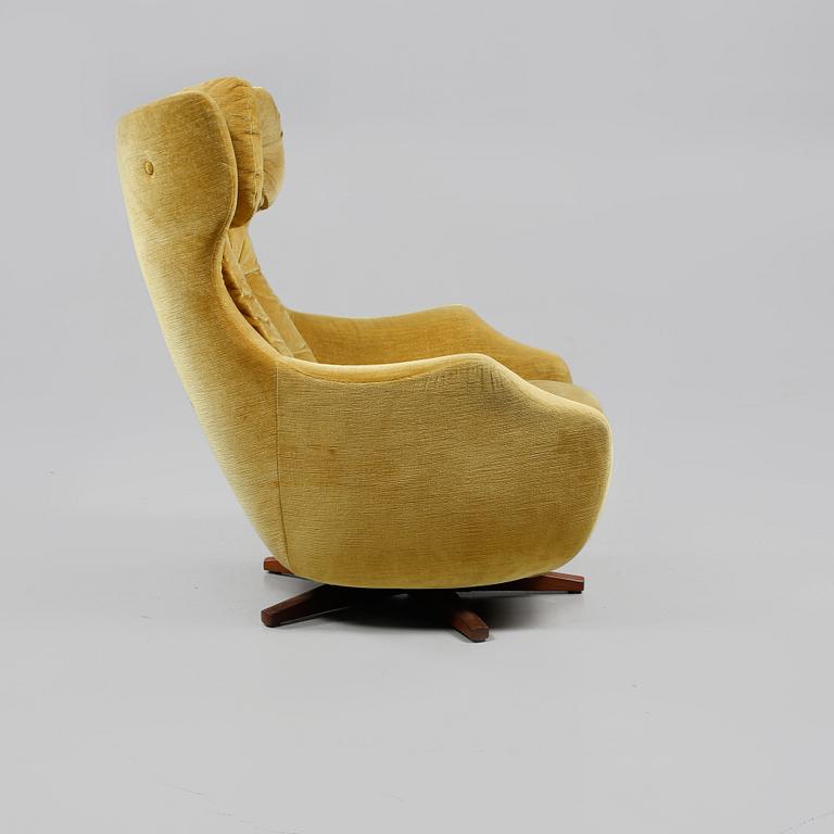 FÅTÖLJ, "Statesman chair", Parker Knoll, 1900-talets andra hälft.