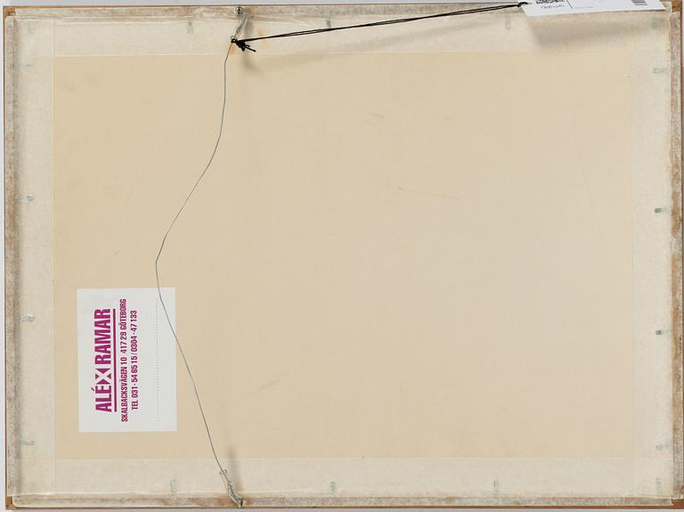 Mauritz Karström, mixed media on paper.