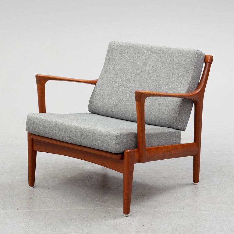 BERTIL FRIDHAGEN, Sofa and easy chair, "Kuba", Bröderna Andersson, 1960s.