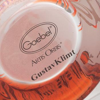 GUSTAV KLIMT, efter, VAS, glas, Goebel.