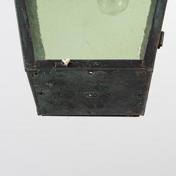 Ceiling lamp, folk art, 19th century.