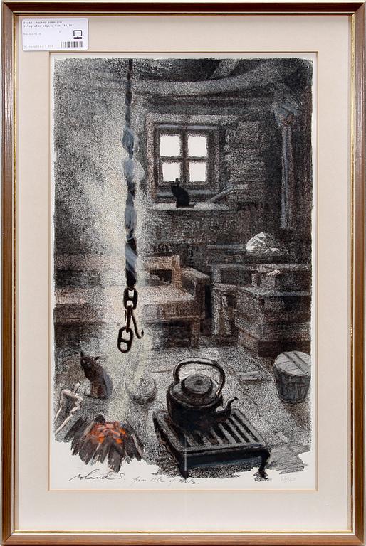 ROLAND SVENSSON, litografi, sign o numr 93/160.