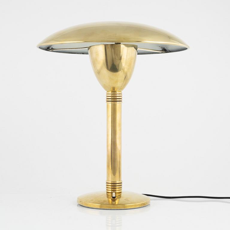 Gaetano Sciolari, a brass table lamp, second half of the 20th century.