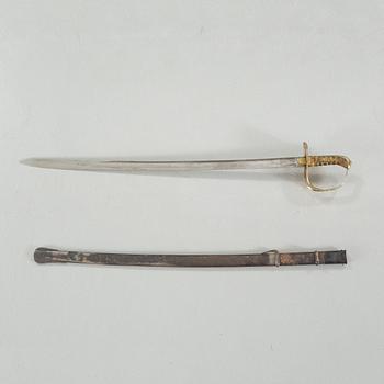 A sword for the swedish army, m/1867.