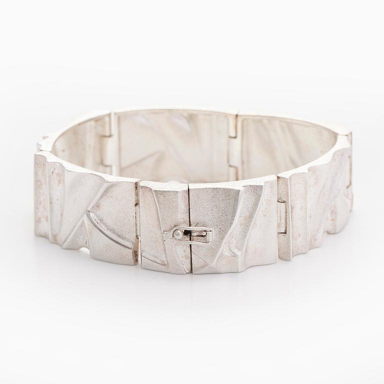 Björn Weckström, Armband,  "Cataract", silver, Lapponia 2013.