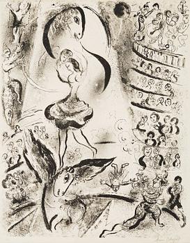 145. Marc Chagall, "Ecuyère sur cheval ailé".