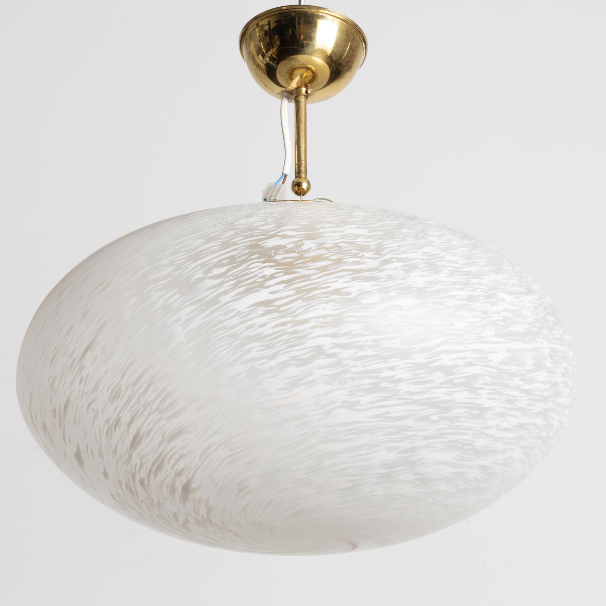 Taklampa, Murano, Italien, 1900-talets slut.