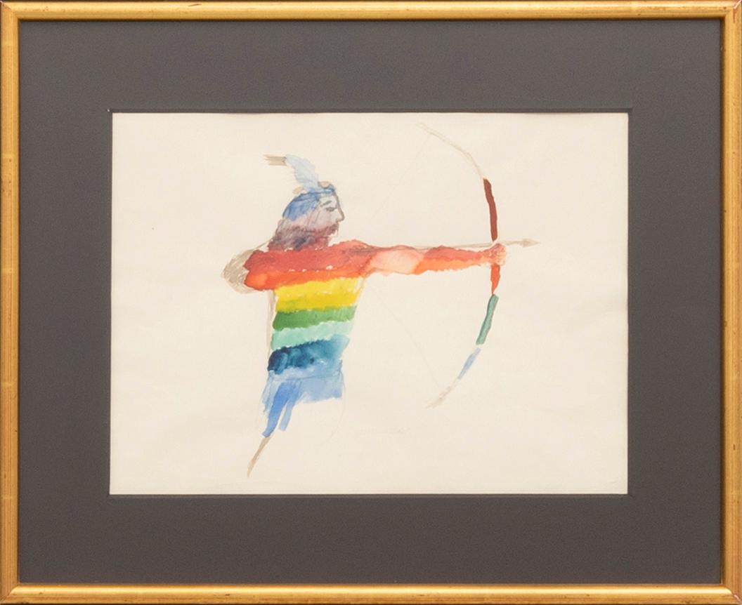 José Gamarra, Skytt i regnbågens färger.