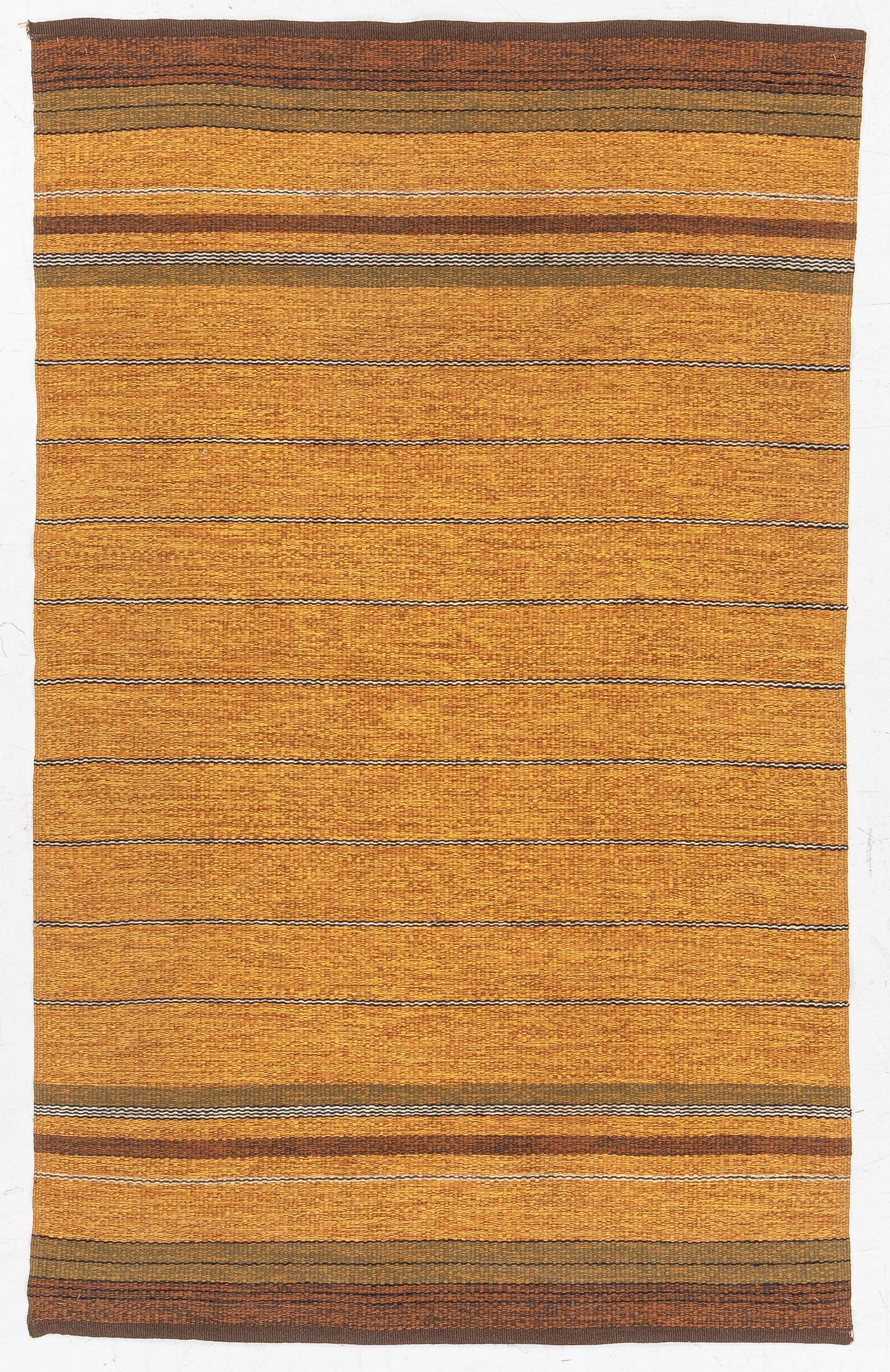 A flat weave rug, c. 200 x 125 cm.