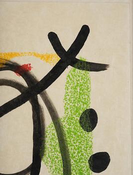 Joan Miró, Untitled, from: "Les Essencies de la Terra portfolio".