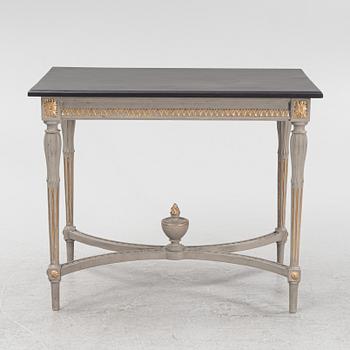 A painted Gustavian style table, early 20th Century.