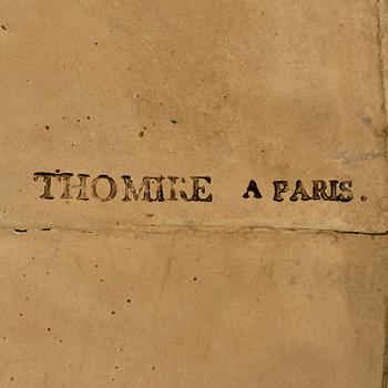 Bouillottelampa, för tre ljus, av Pierre-Philippe Thomire (mästare verksam i Paris 1776-1830), Empire.