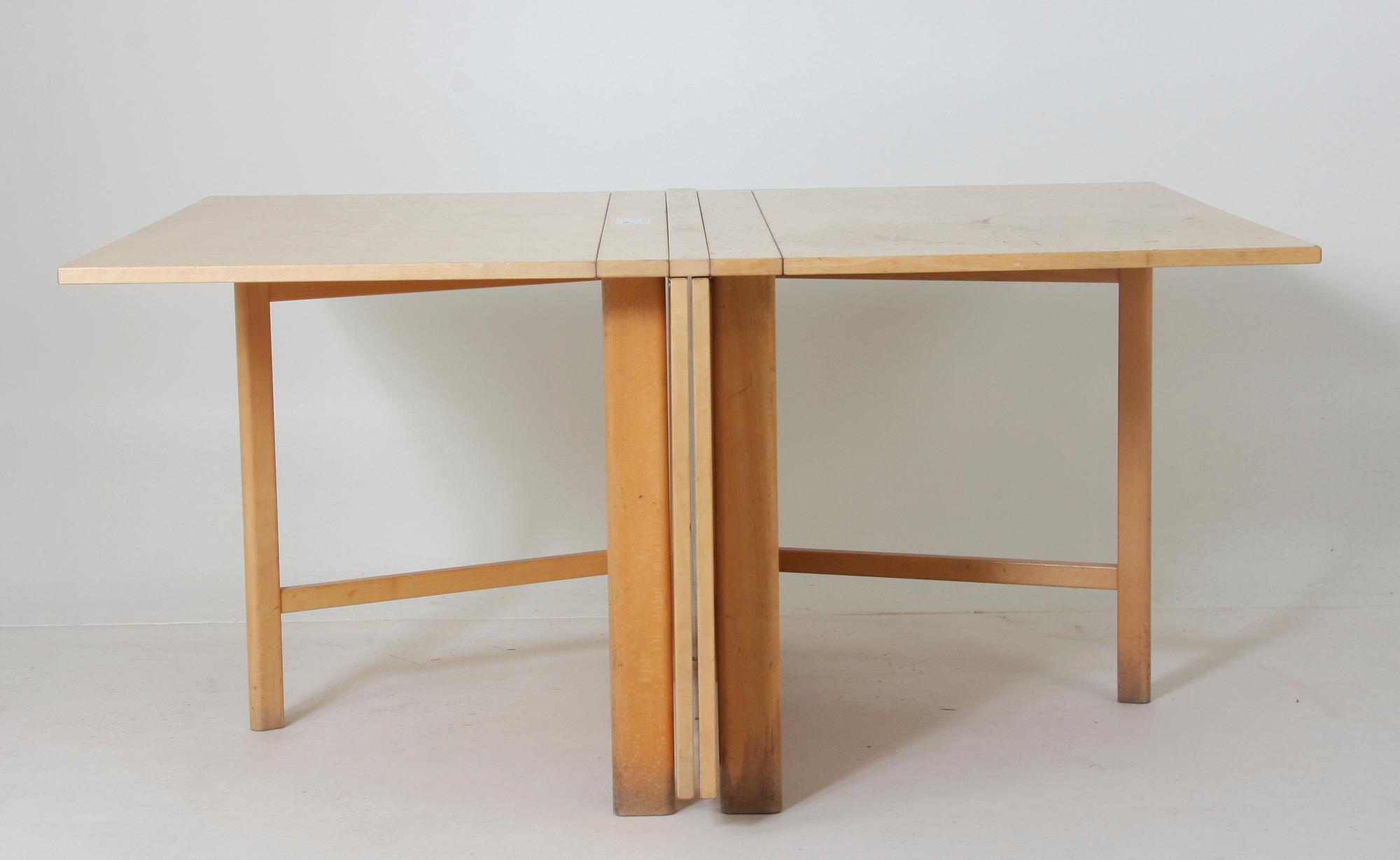 SLAGBORD, "Maria Flap" design Bruno Mathsson för Dux.