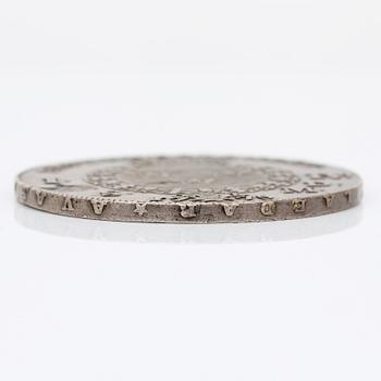 RIKSDALER, silver, Gustav III, Stockholm, 1775. Vikt ca 29,28 g.