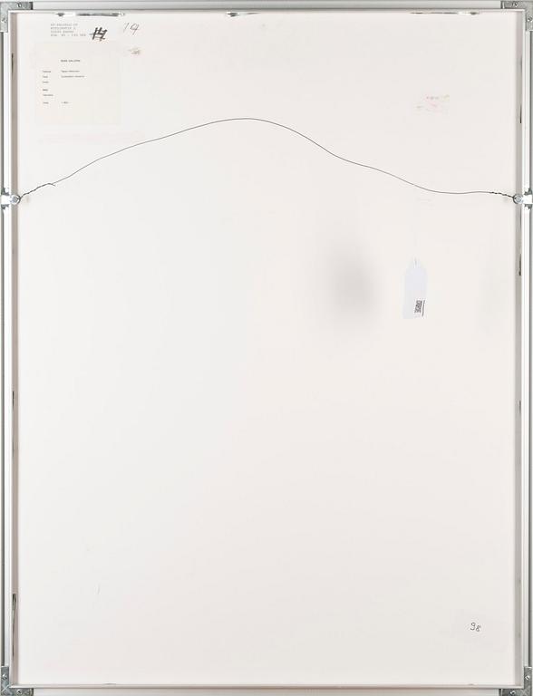 TAPANI MIKKONEN, färglitografi, signerad, daterad 86 och numrerad Tpl'a 16/21.