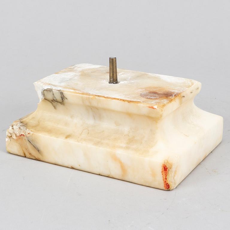 A 20th century marble sculpture.