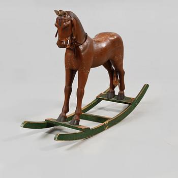 GUNGHÄST, troligtvis Gemla, tidigt 1900-tal.