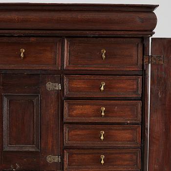 A 18th century cabinet.