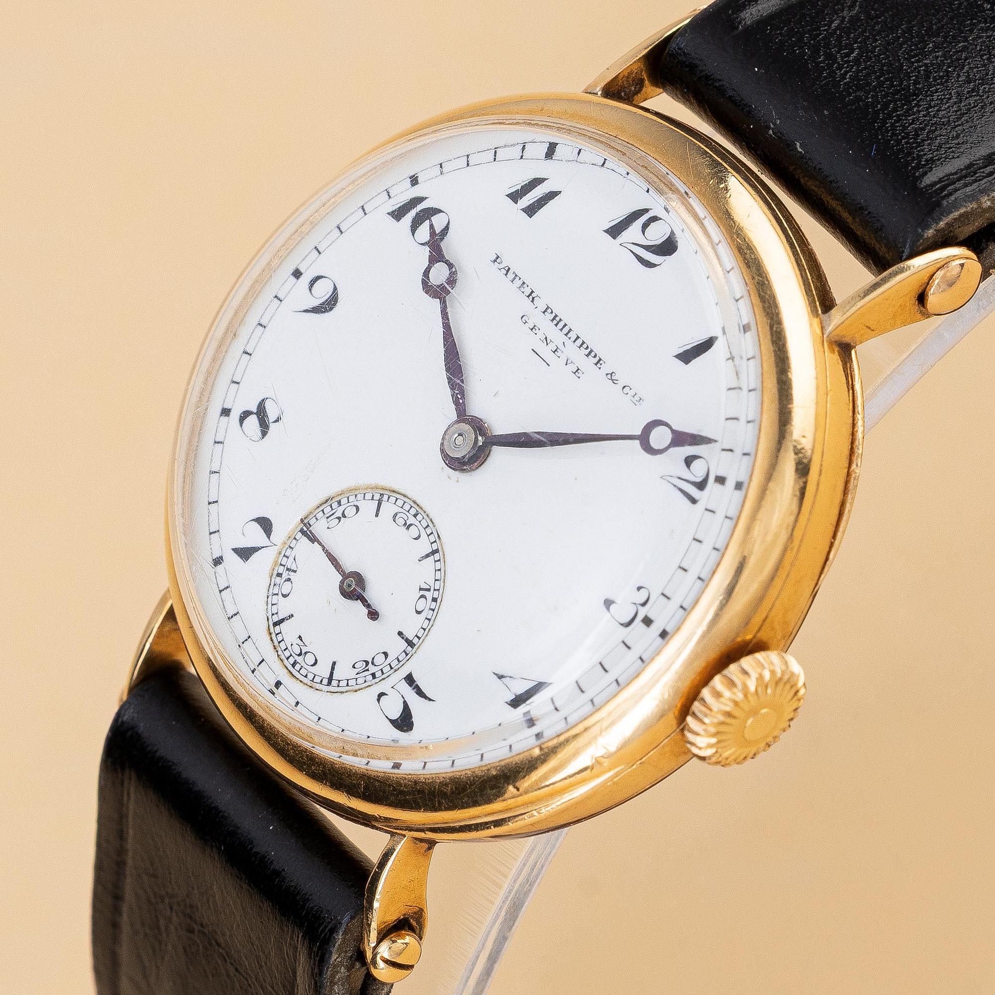 Patek Philippe & Cie Genève, “Officier”, ca 1918.