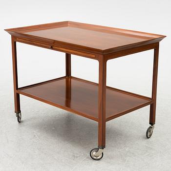 Serving cart, mid-20th century.