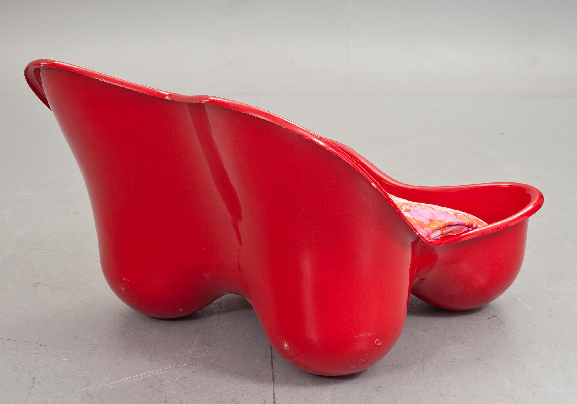 VILFÅTÖLJ, Tue Poulsen för Domus Danica 1970. Danmark.