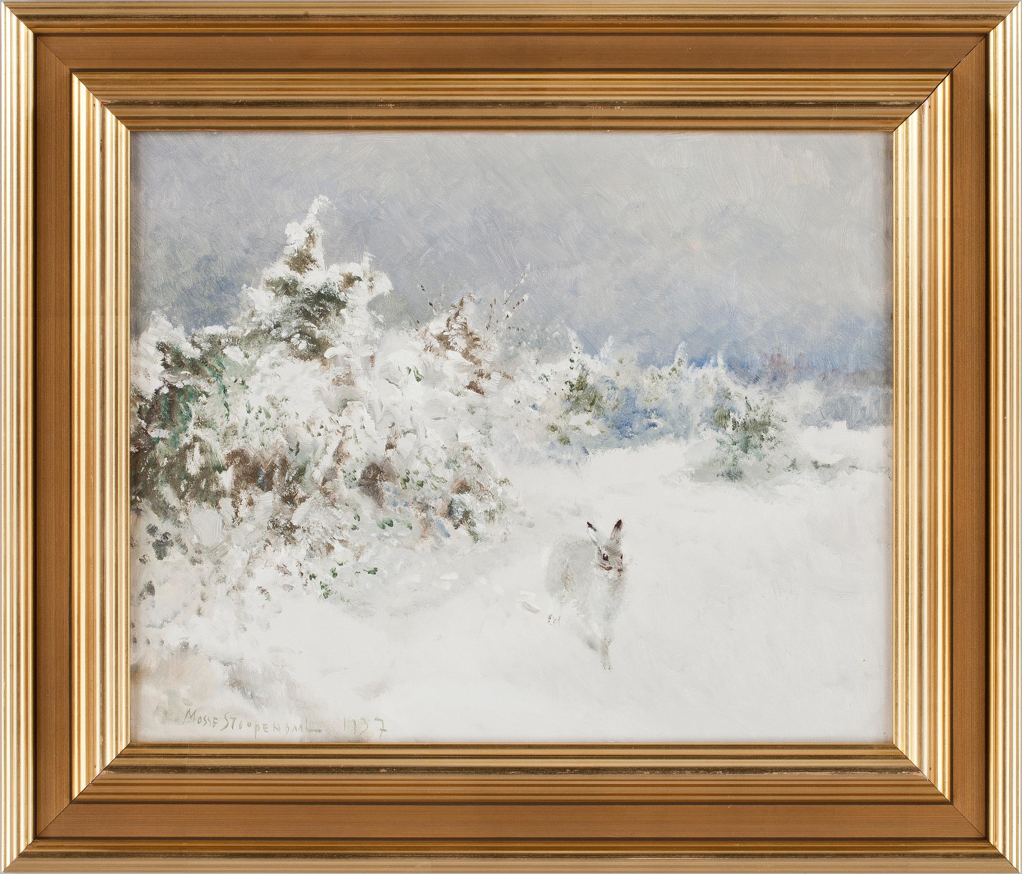 Winter hare.