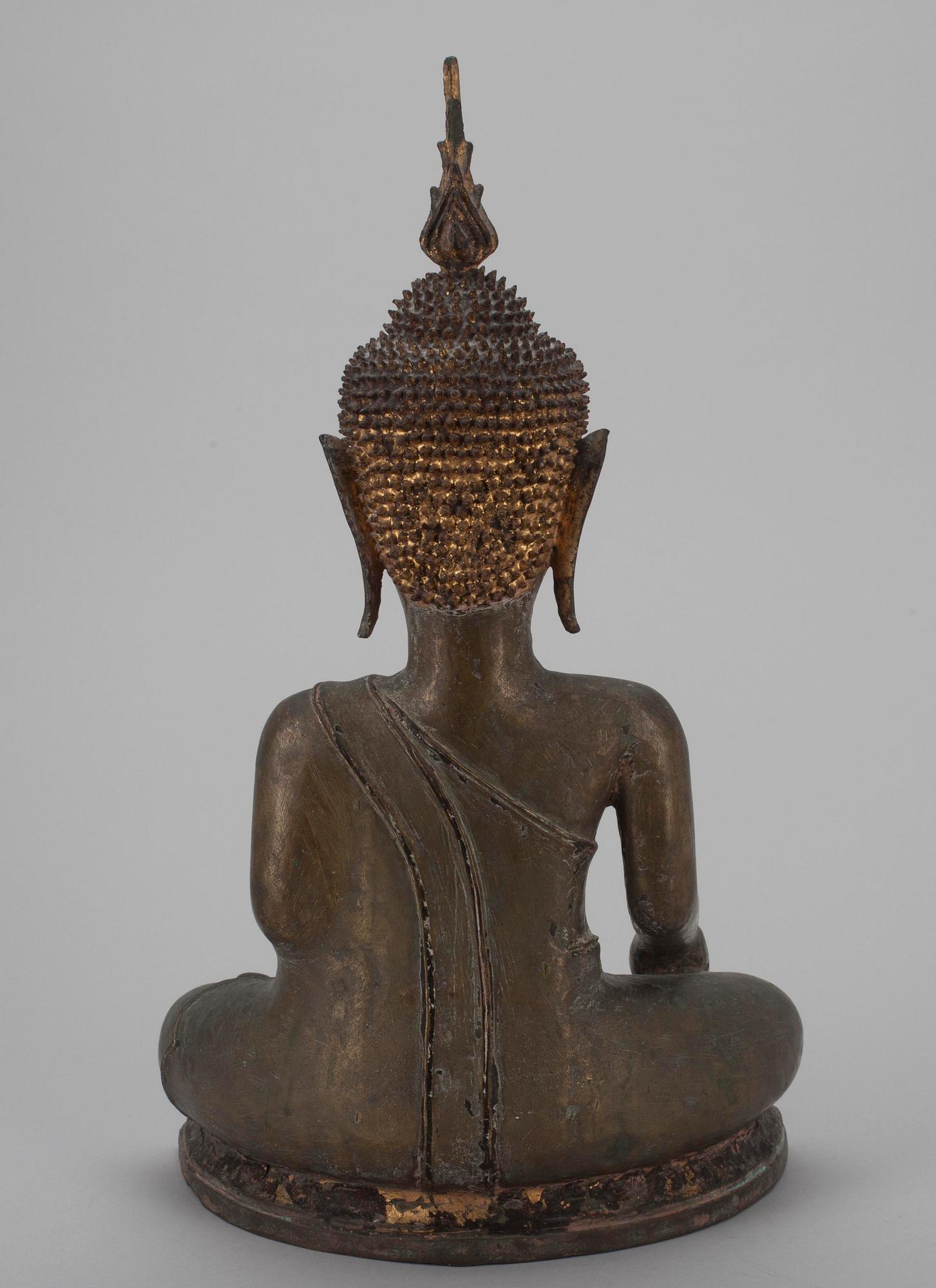 SKULPTUR, brons, Buddha, 1800-talets senare hälft.