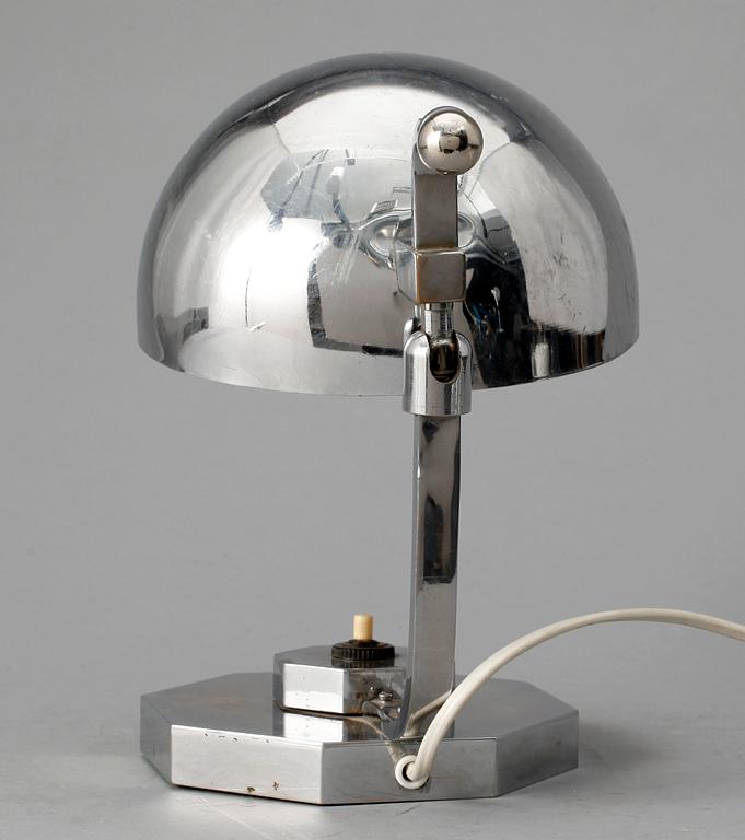 BORDSLAMPA, art deco, 1940-tal.