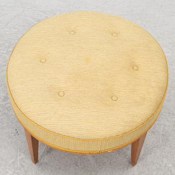 Josef Frank, a model 647 ottoman, Firma Svenskt Tenn, before 1985.